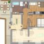 Grundriss Steiner's Appartement für Zwei in Leogang im Salzburgerland