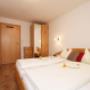 schönes Schlafzimmer im Familien-Appartement Steiner in Leogang im Salzburgerland