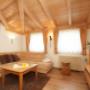 Wohnzimmer im Luxus-Appartement Steiner in Leogang im Salzburgerland