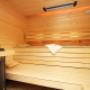 Farblicht-Sauna im Appartement Steiner in Leogang im Salzburgerland
