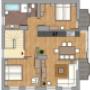 Grundriss Luxus-Appartement Steiner in Leogang im Salzburgerland