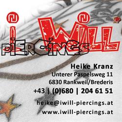 I Will Piercings