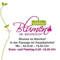 Blumen im Bahnhof Veronika Schmeikal