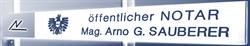Mag. Arno G. Sauberer, öffentlicher Notar