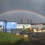 Die Regenbogenbrücke über dem Tierkrematorium Lebring