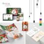 Corporate Design, Geschäftsdrucksorten, Etiketten und Website ohne Logo Design Corporate Design, Geschäftsdrucksorten, Etiketten und Website ohne Logo Design