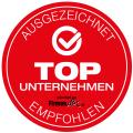 Auszeichnung von FirmenABC als „TOP Unternehmen“