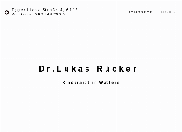 Dr. Lukas Rücker
