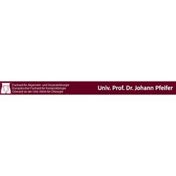 Univ. Prof. Dr. Johann Pfeifer