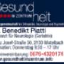 Dr. Benedikt Piatti - Visitenkarte