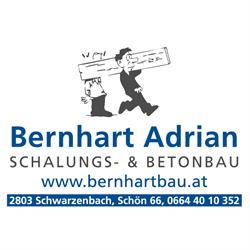 Bernhart Adrian - Schalungs und Betonbau