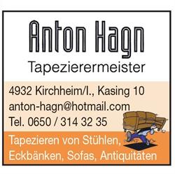 Anton Hagn - Tapeziermeister