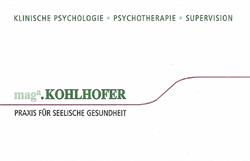 Mag. Tamara Kohlhofer - Psychotherapeutin und Klinische Psychologin
