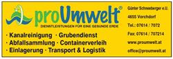 proUmwelt Limberger - Entsorgung - Transport