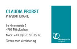 Physiotherapie Claudia Probst