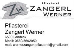 Zangerl Werner - Pflasterei