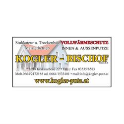 Kogler - Bischof Ges.n.b.R. - Vollwärmeschutz-Innen-Außenputz