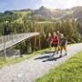 Wandern in Saalbach Hinterglemm bei Österreich.