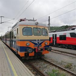 Eisenbahnmuseum am Bahnhof Groß Schwechat