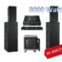 4x Top mit je 400W RMS 1000W Peak 4x Bass mit je 600W RMS 1600W Peak Mindeststromanschluß 400V 16A 4x Top mit je 400W RMS 1000W Peak 4x Bass mit je 600W RMS 1600W Peak Mindeststromanschluß 400V 16A