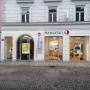 Hansaton Hörkompetenz-Zentrum Timmersdorfergasse 10, Leoben von der gegenüberliegenden Straßenseite kommend Hansaton Hörkompetenz-Zentrum Timmersdorfergasse 10, Leoben von der gegenüberliegenden Straßenseite kommend