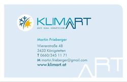 KLIMArt Martin Frieberger Kälte-, Klima- und Elektrotechnik