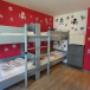 6-Bett-Zimmer mit Balkon; Gemeinschaftsbäder 6-Bett-Zimmer mit Balkon; Gemeinschaftsbäder