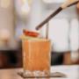 Passion Fusion - Vanillevodka, Passionsfrucht, Passoa, Zitronensaft und brauner Zucker machen unseren Passion Fusion zu einem unserer Junn Specials Passion Fusion - Vanillevodka, Passionsfrucht, Passoa, Zitronensaft und brauner Zucker machen unseren Passion Fusion zu einem unserer Junn Specials