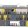Feldkirch Dorfstrasse - Ansicht Süd CAD Feldkirch Dorfstrasse - Ansicht Süd CAD