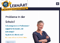 Website von LernArt | Therapeutische Praxis für Lernstörungen (Legasthenie & Dyskalkulie)