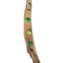 Glas Holz Skulptur III
