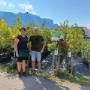 Riedlhof Leogang Berni zu Besuch bei Baumschule Kaneppele