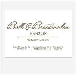 BALL UND BRAUTMODEN HANZLIK