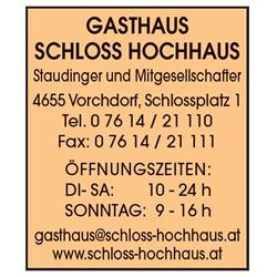 Gasthaus Schloss Hochhaus