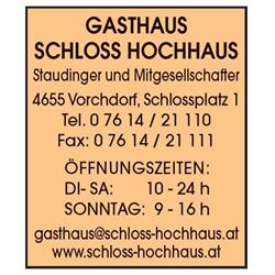 Gasthaus Schloss Hochhaus