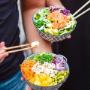 Schon in den 70ern waren Poke Bowls eine beliebte hawaiianische Vorspeise, die ganz eindeutig von der japanischen Küche beeinflusst ist. Immer wunderbar lecker, frisch und eine wahre Augenweide! Schon in den 70ern waren Poke Bowls eine beliebte hawaiianische Vorspeise, die ganz eindeutig von der japanischen Küche beeinflusst ist. Immer wunderbar lecker, frisch und eine wahre Augenweide!