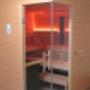 Sauna mit Dampffunktion, Paneele