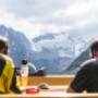 Sonnenterrasse Rotkogelhütte Sölden
