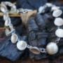 Collier
Mit versshiedenen Mokume Gane Teilen Collier
Mit versshiedenen Mokume Gane Teilen