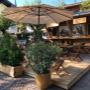 Hütte im Gastgarten