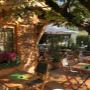 Hütte im Gastgarten