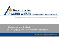 Baumeister Ing. Raimund Wieser