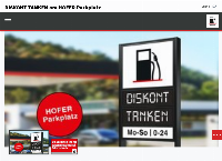 Website von Diskont Tankstelle