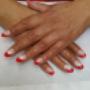 Rote French Nails https://nail4you.at/french-nails-1220-wien/