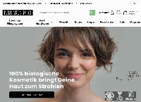 Website von Pure Skin Food