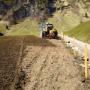Traktor mit Sämaschine