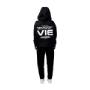 THINK DIFFERENT HOODIE BLACK FEMALE BACK
