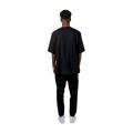 ROSE T-SHIRT BLACK UNISEX