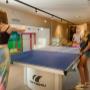 Tischtennis im Fit & Fun Bereich im Liebes Caroline ****Hotel Tischtennis im Fit & Fun Bereich im Liebes Caroline ****Hotel
