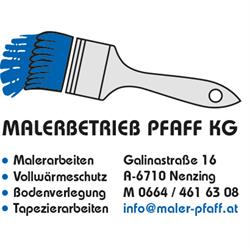 Malerbetrieb Pfaff KG
